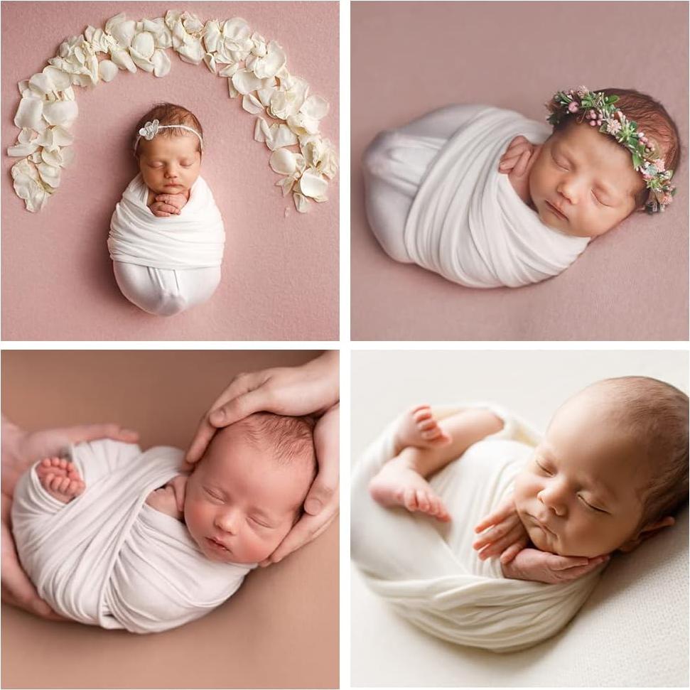 Envoltura Elástica para Fotografía de Recién Nacidos ForBaysy 76x178 cm