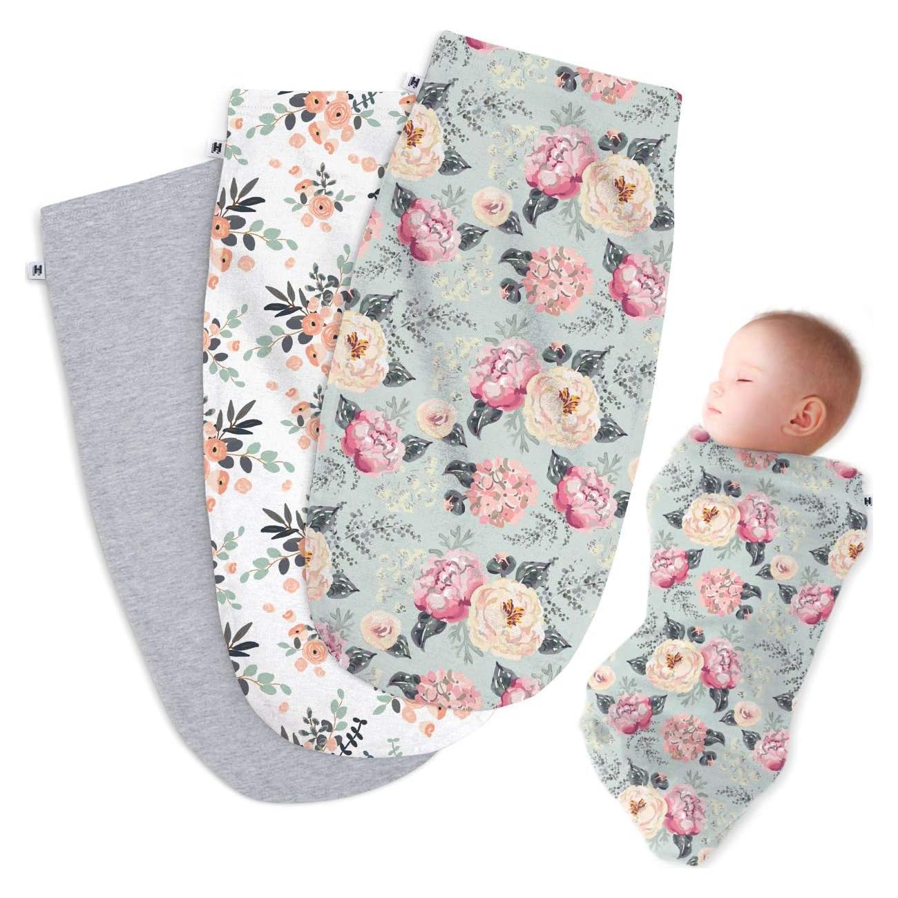 Saco de Envolver para Bebé HH Henry Hunter - 3 Unidades Algodón