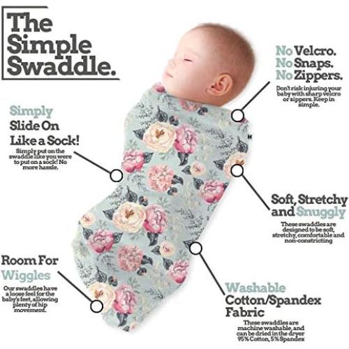 Saco de Envolver para Bebé HH Henry Hunter - 3 Unidades Algodón