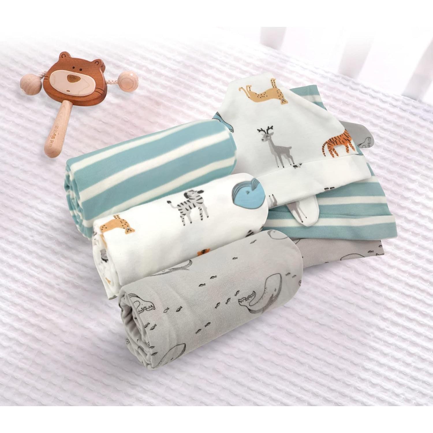 Conjunto de Manta y Sombrero LAT LEE AND TOWN 100% Algodón