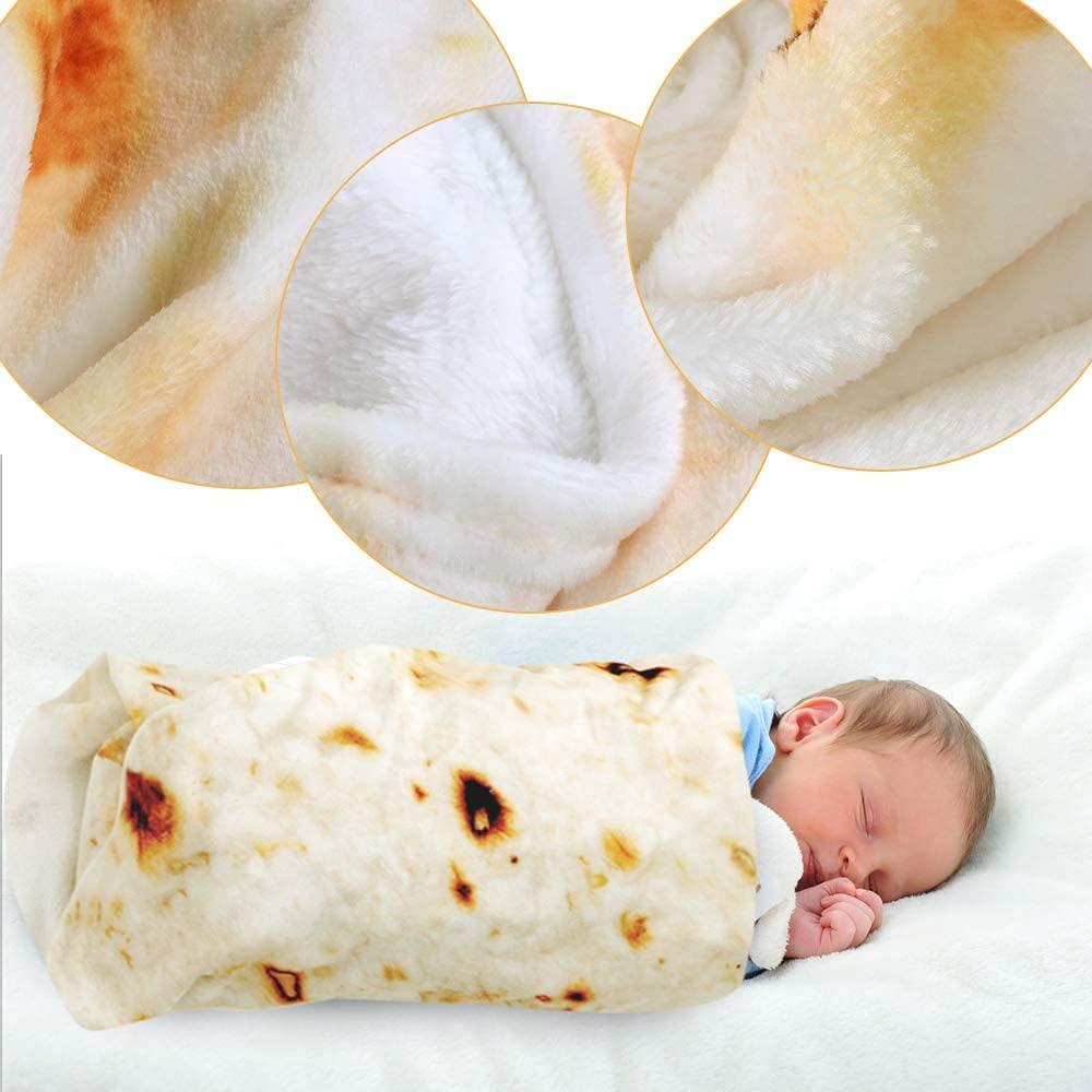 Manta Envueltos Burrito Ashipher 91.44 cm Franela Suave