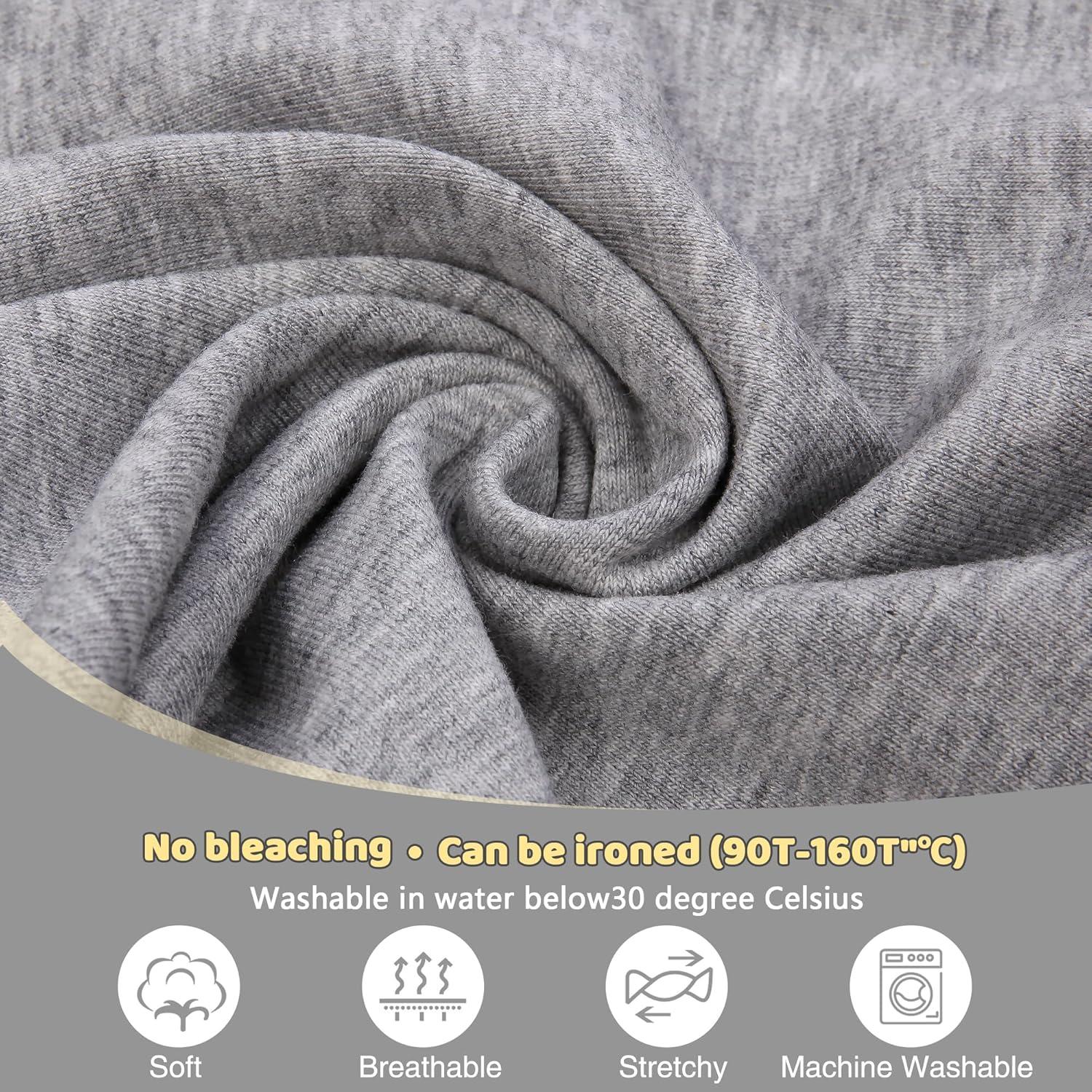 Saco de Sueño Mikccer para Bebés 0-3 meses Gris