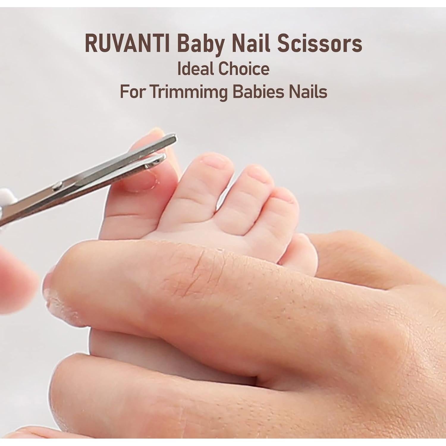 Tijeras de Corte para Niños Ruvanti 13.2 cm Acero Inoxidable