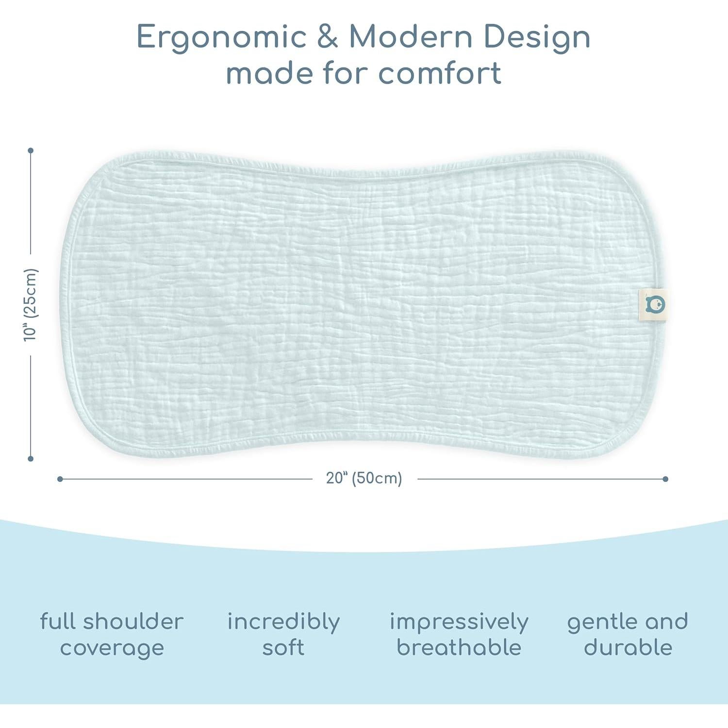 Juego de Pañales de Muselina ROMY RO 6 Piezas 100% Algodón Orgánico