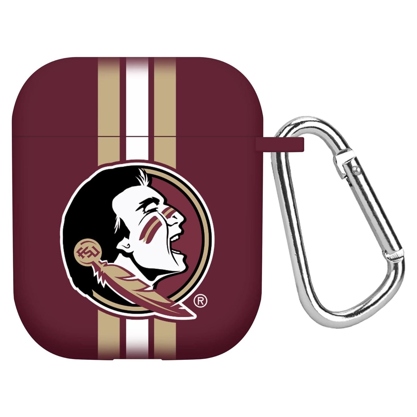 Funda HD Florida State Seminoles para AirPods Gen 1 y 2 - Rayas