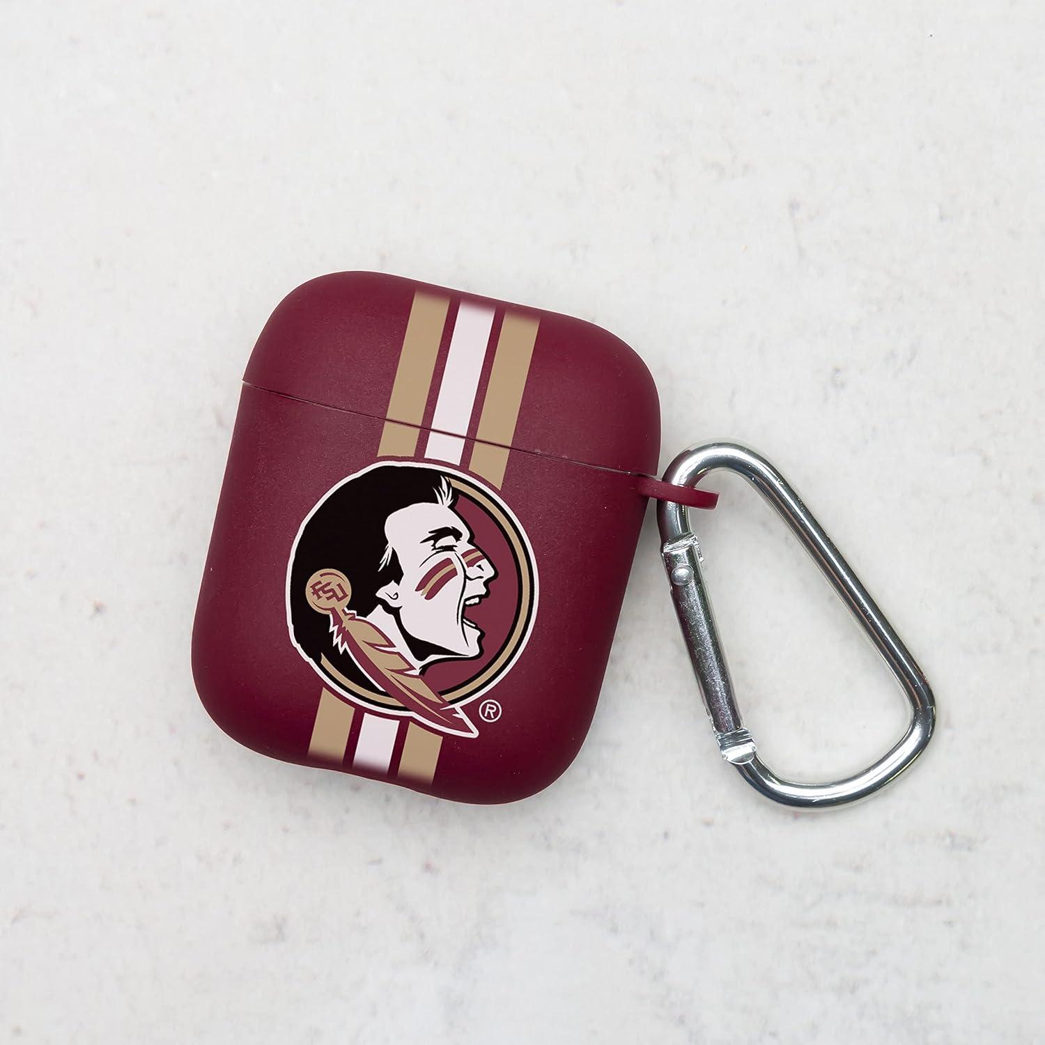 Funda HD Florida State Seminoles para AirPods Gen 1 y 2 - Rayas