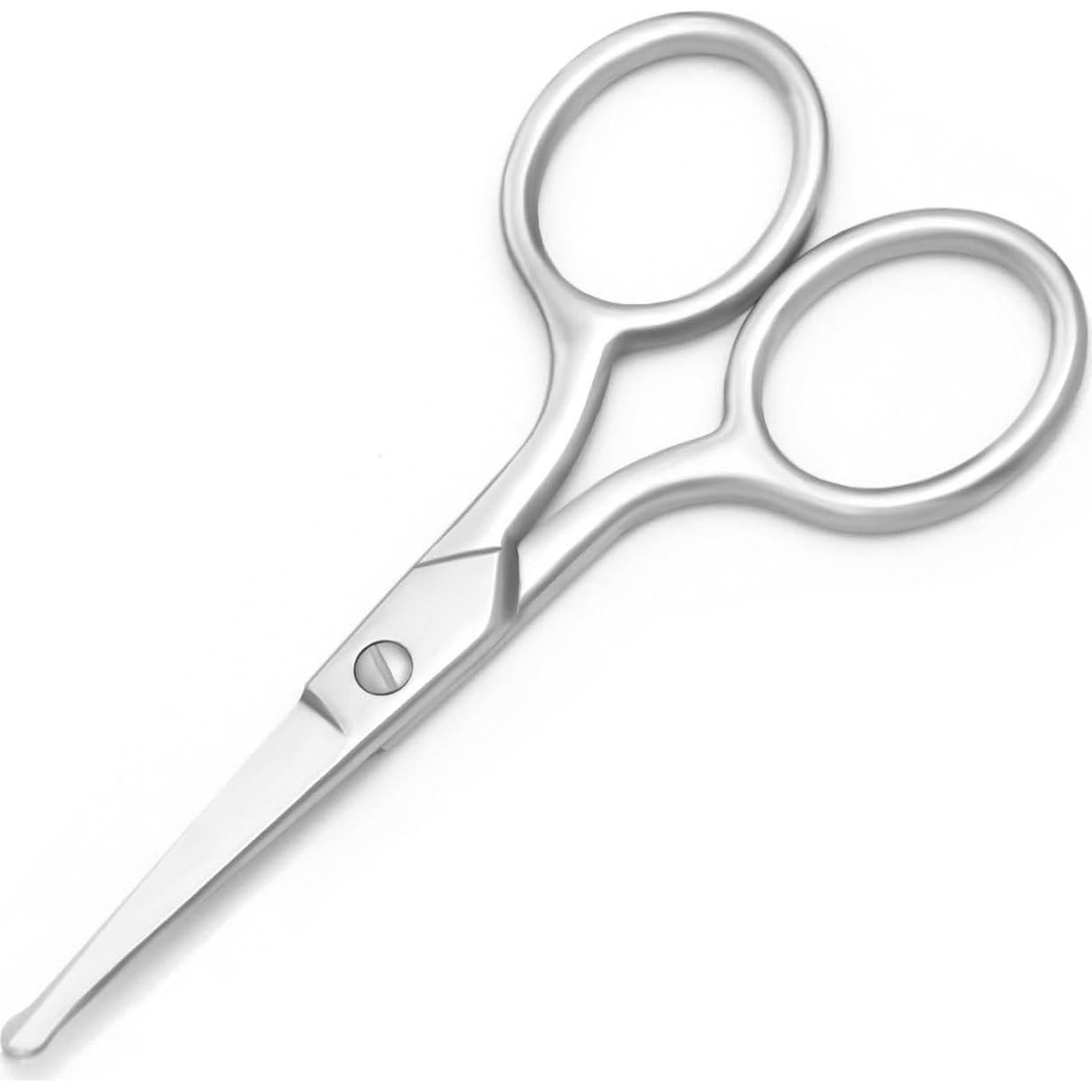 Tijeras de Pelo Motanar de Acero Inoxidable 9.5 cm Punta Redonda