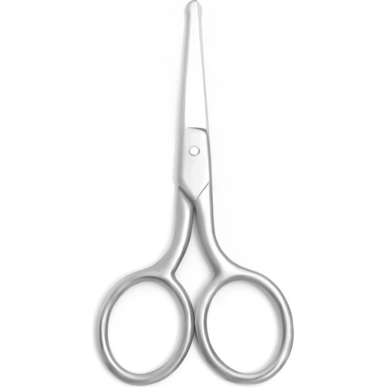 Tijeras de Pelo Motanar de Acero Inoxidable 9.5 cm Punta Redonda