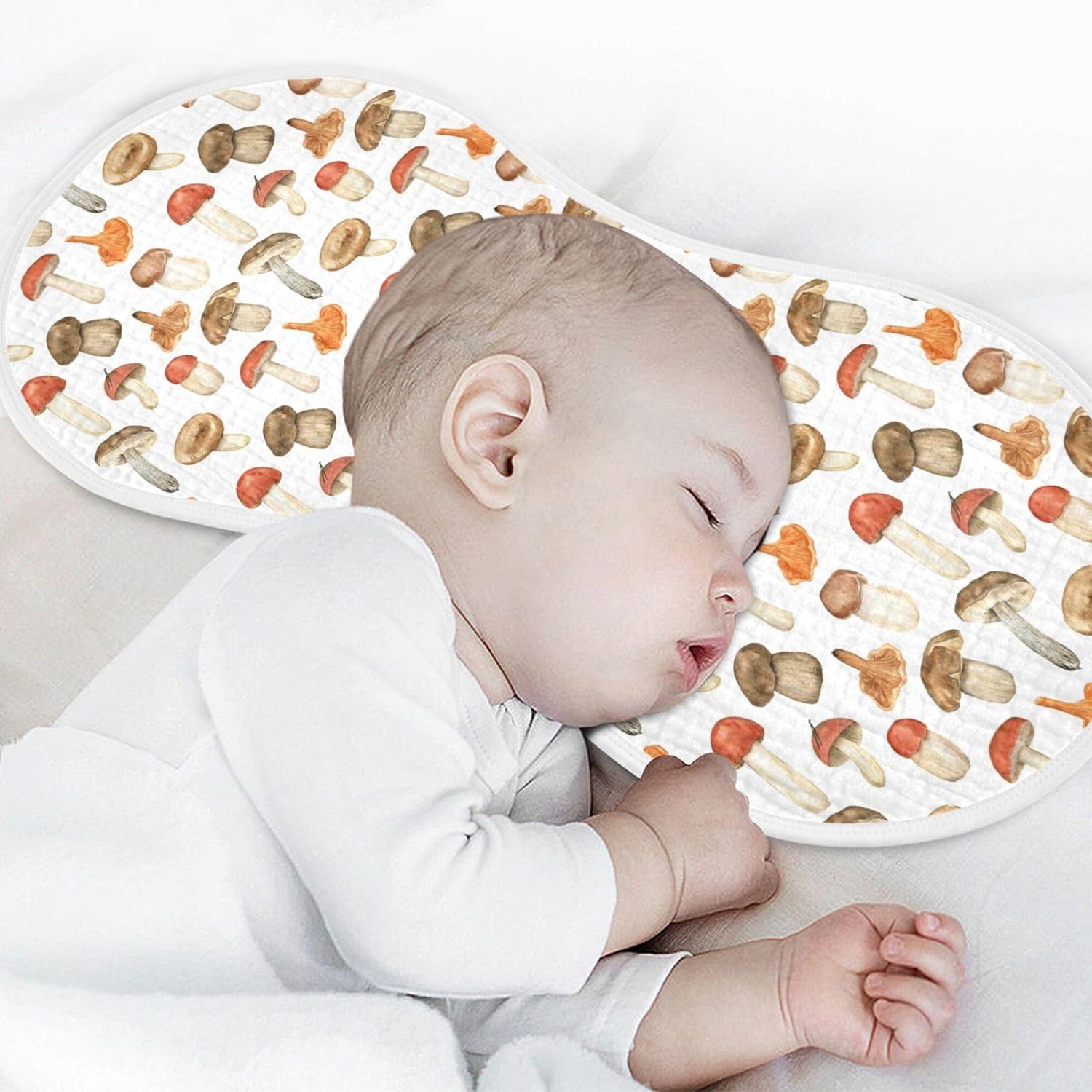 Paños de Eructo KICPOAY 100% Algodón 56x28 cm 2 Piezas