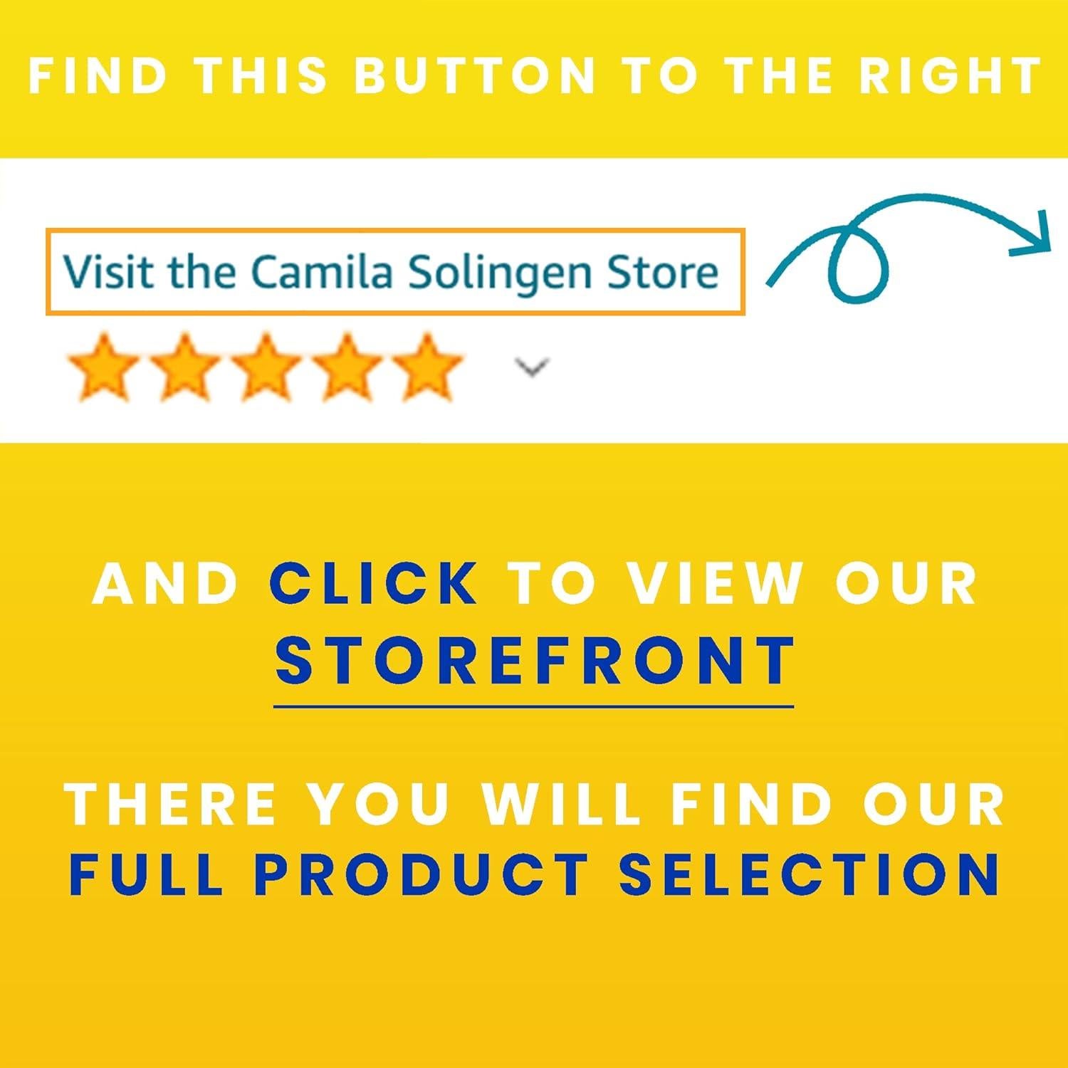 Tijeras de Uñas para Bebés Camila Solingen CS01 Acero Inoxidable