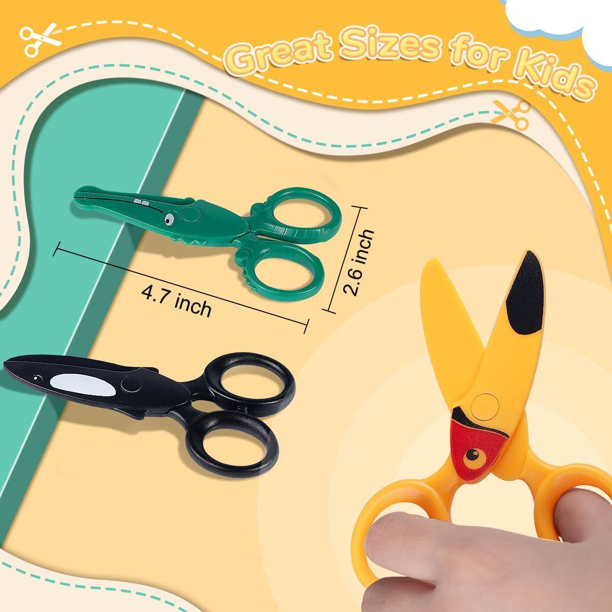 Tijeras para Niños Sopito 3PCS Animales Lindos 12x6.3cm