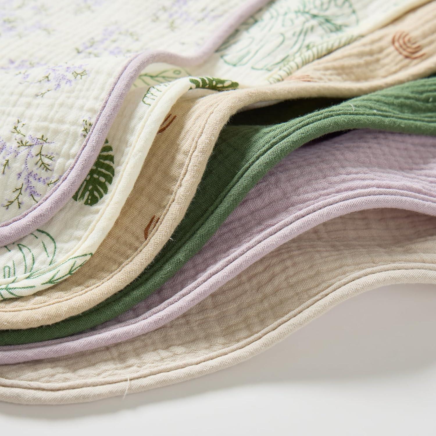 Toallas para Eructar Zdolmy 100% Algodón 6 Piezas Multi