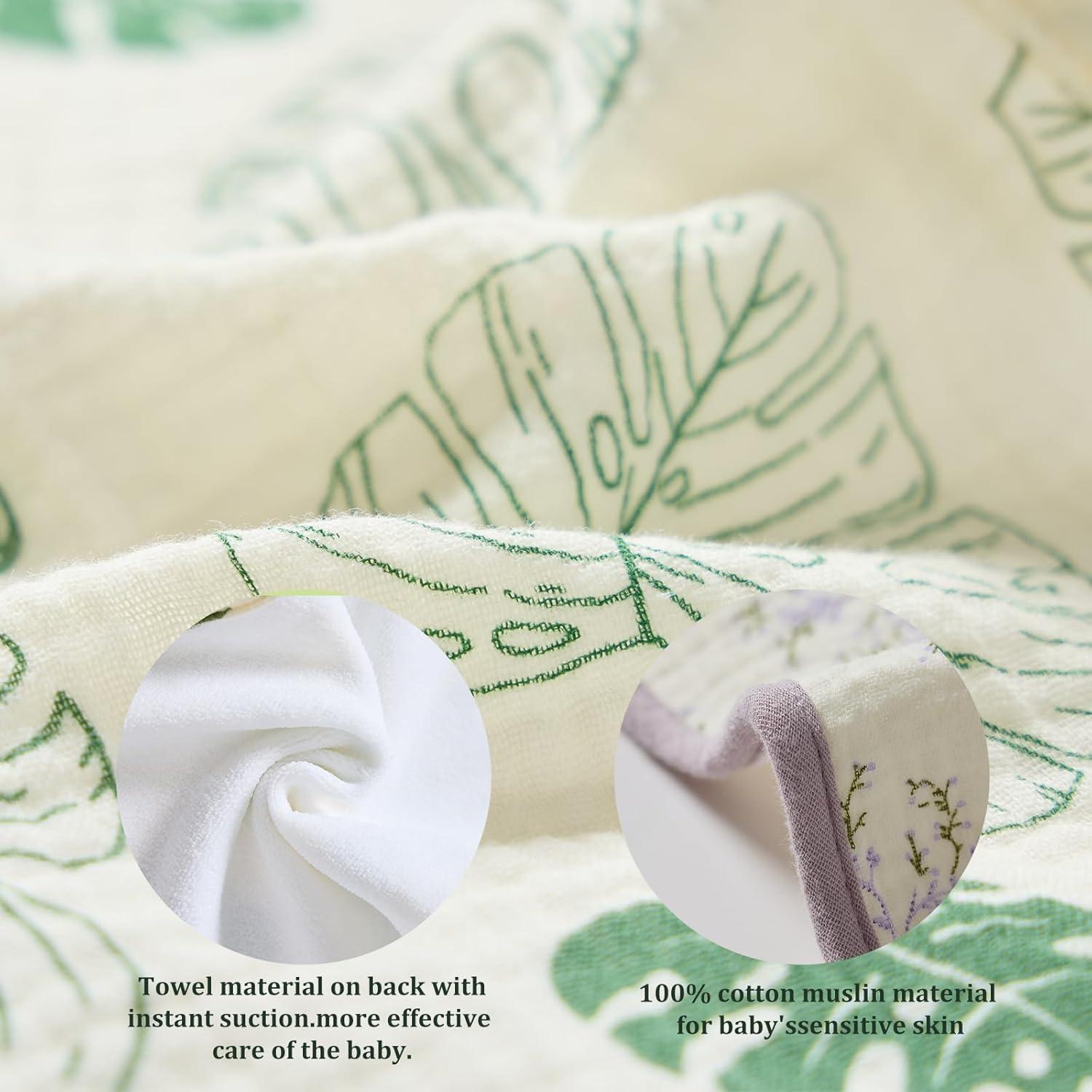 Toallas para Eructar Zdolmy 100% Algodón 6 Piezas Multi