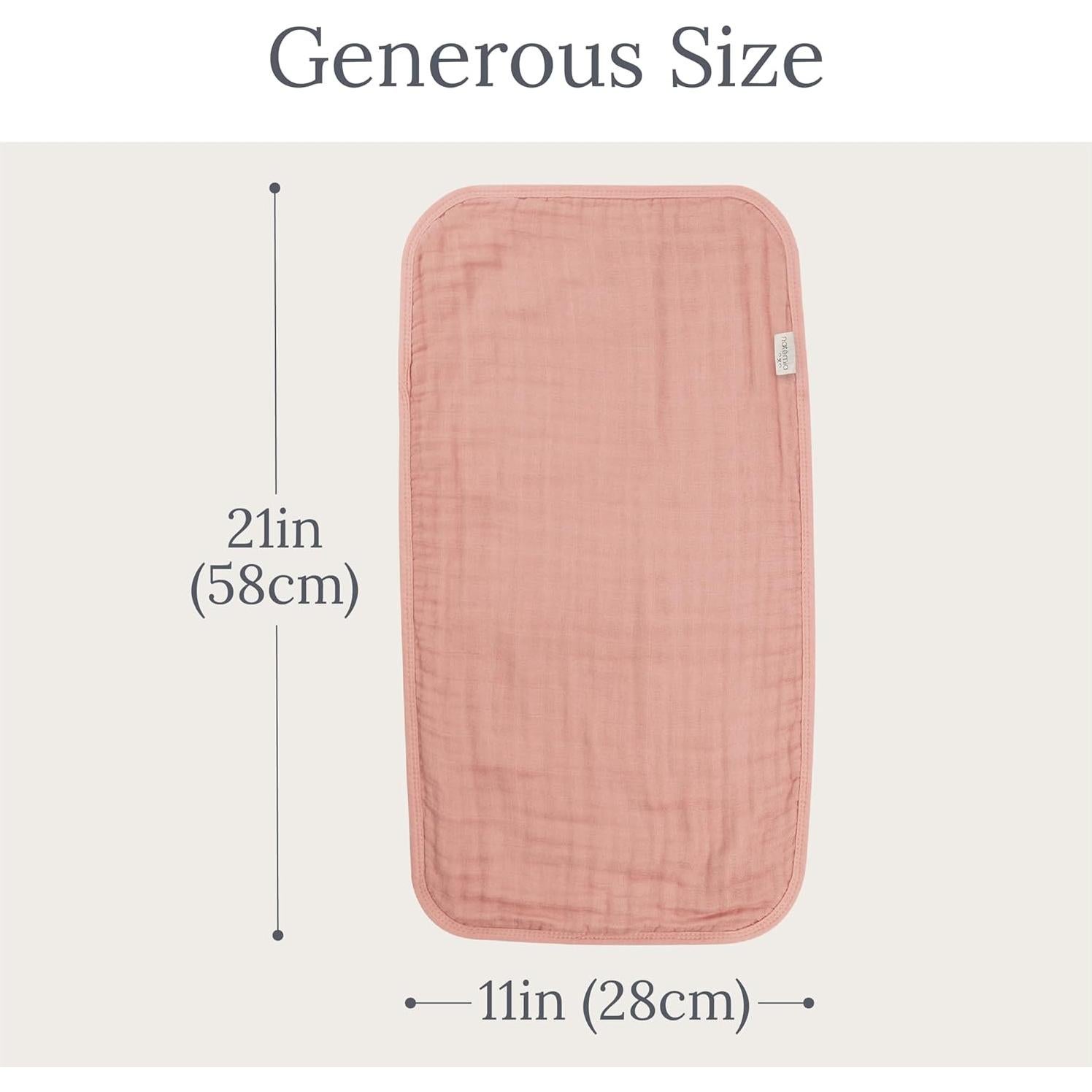 Pañales de Eructo Natemia - 3 Unidades Muselina 53x28 cm