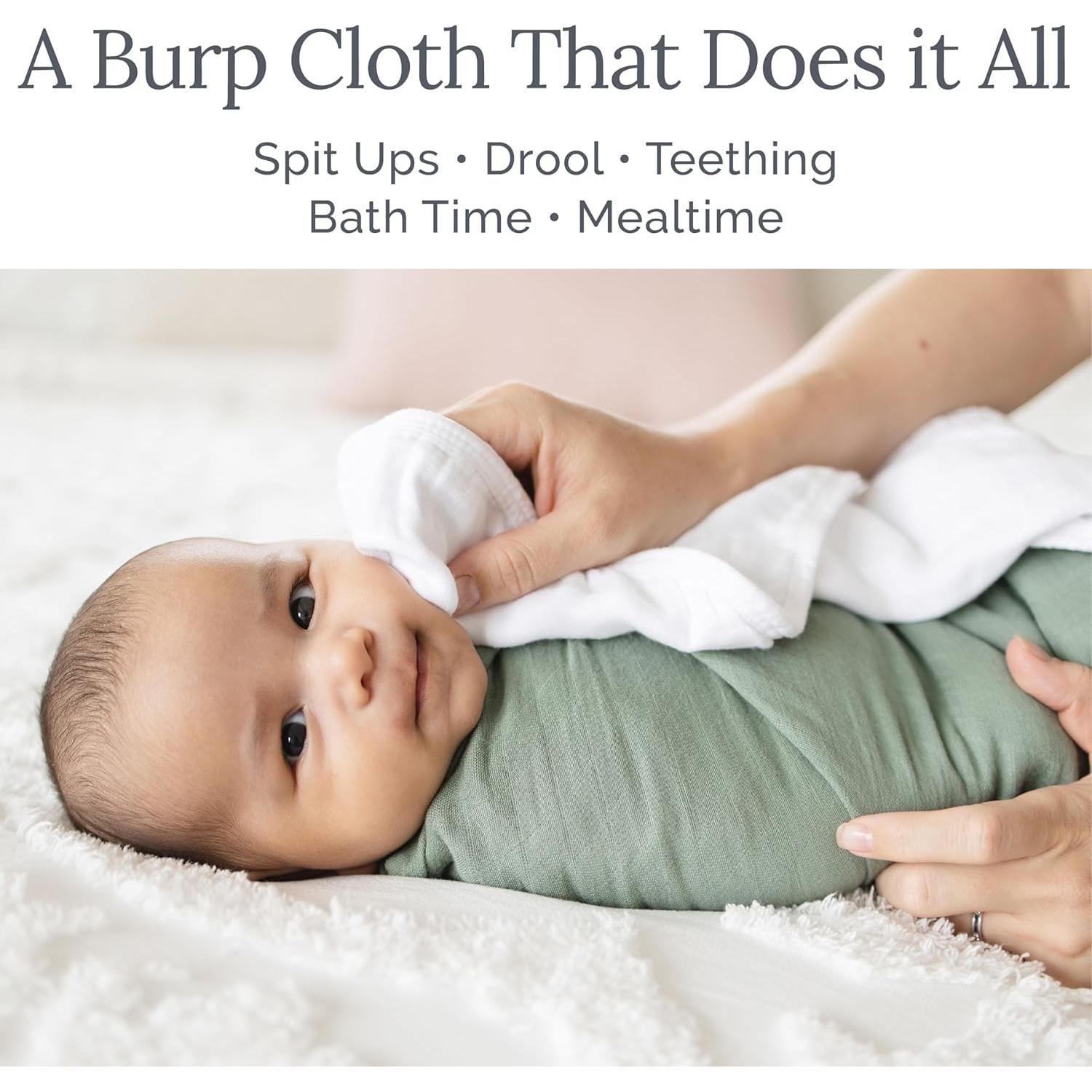 Pañales de Eructo Natemia - 3 Unidades Muselina 53x28 cm