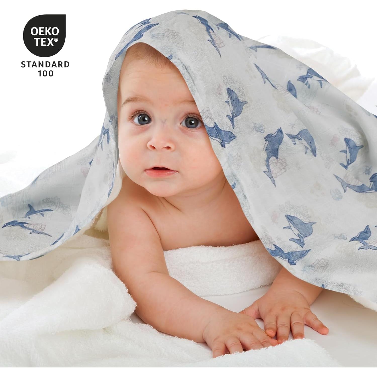 Paños de Eructo LYRICHOM BABY 70% Viscosa 6 Piezas 70x70cm