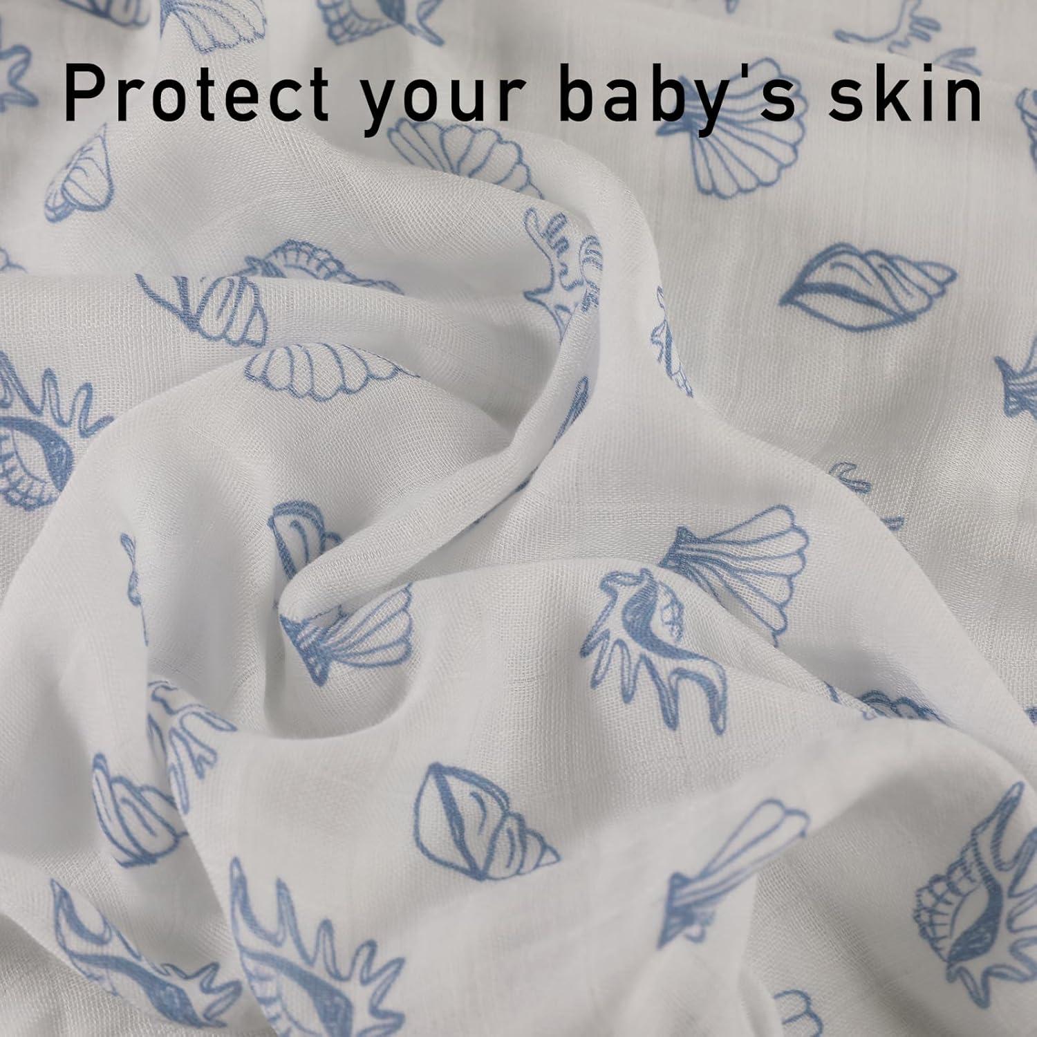 Paños de Eructo LYRICHOM BABY 70% Viscosa 6 Piezas 70x70cm