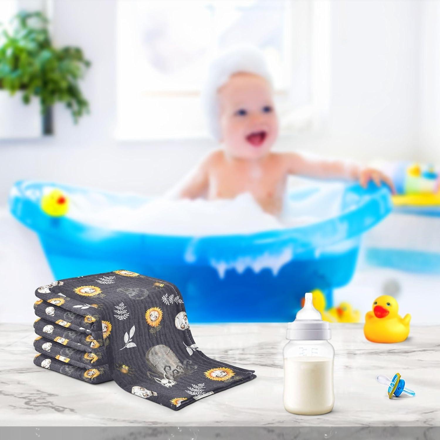 Pañales de Muselina Halloween vvfelixl 30x30 cm 5 Piezas