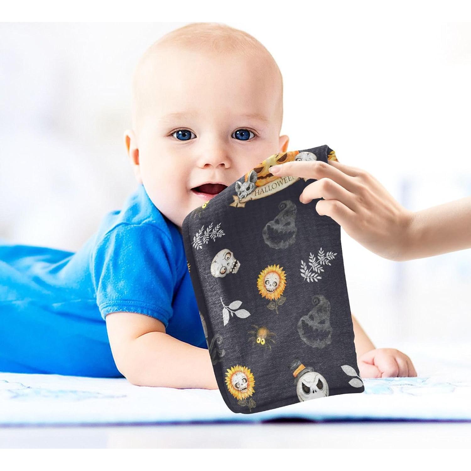 Pañales de Muselina Halloween vvfelixl 30x30 cm 5 Piezas