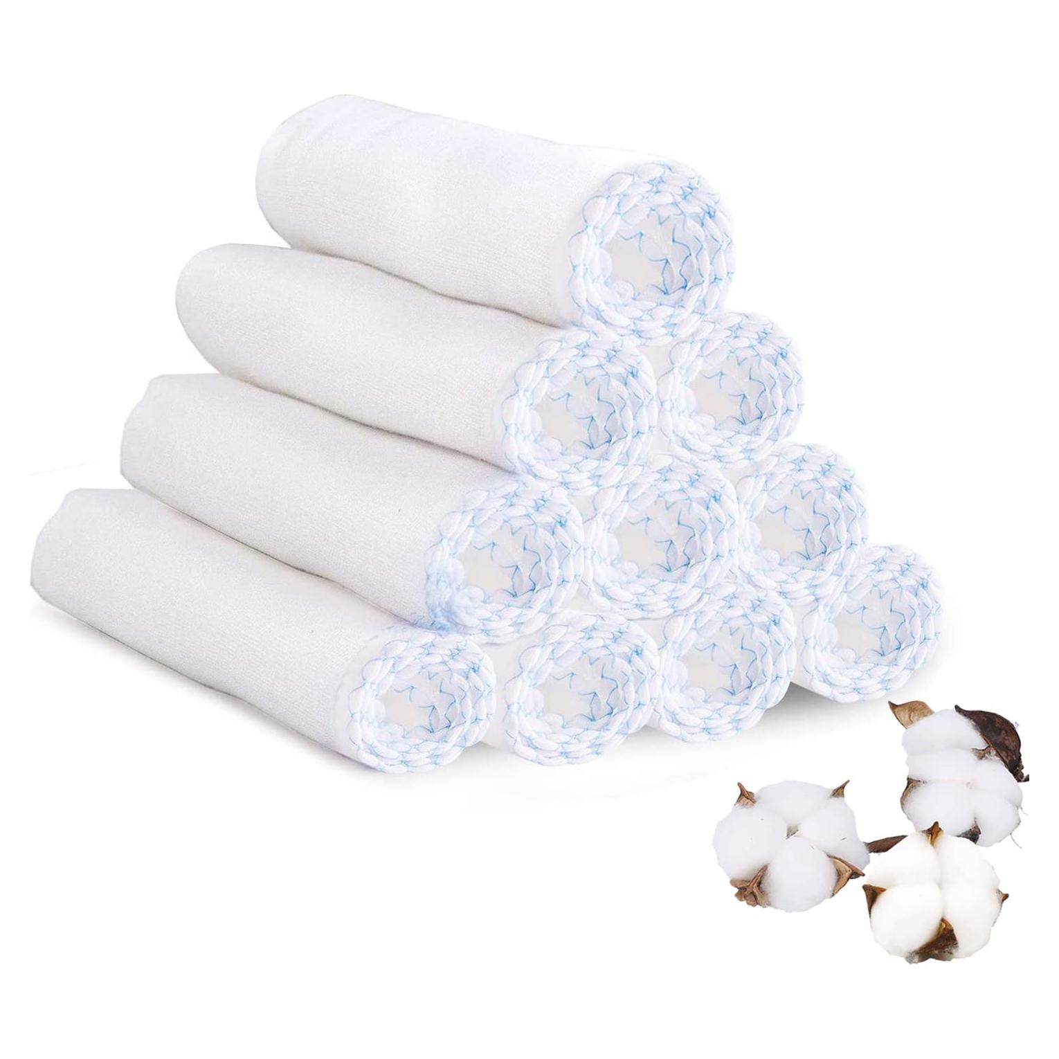 Pack 20 Paños de Muselina Ecológicos Yaosan para Limpiar Maquillaje