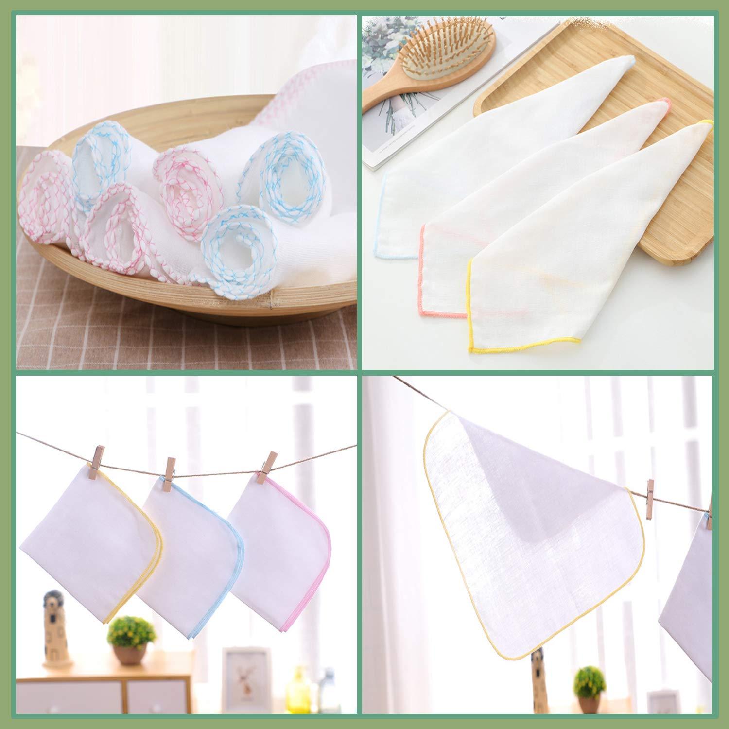 Pack 20 Paños de Muselina Ecológicos Yaosan para Limpiar Maquillaje