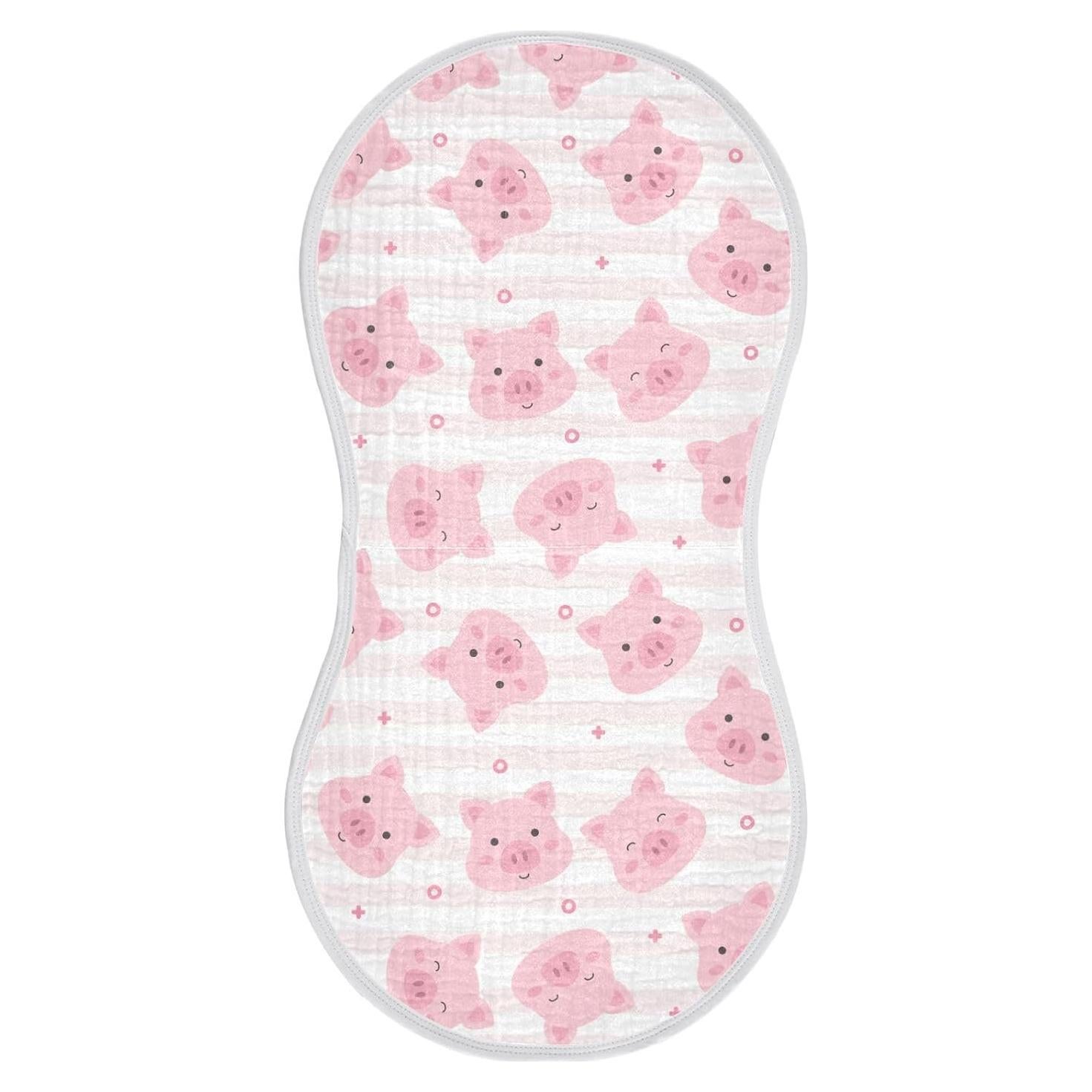 Paños de Eructo KICPOAY Algodón Muselina 56x28 cm Multicolor