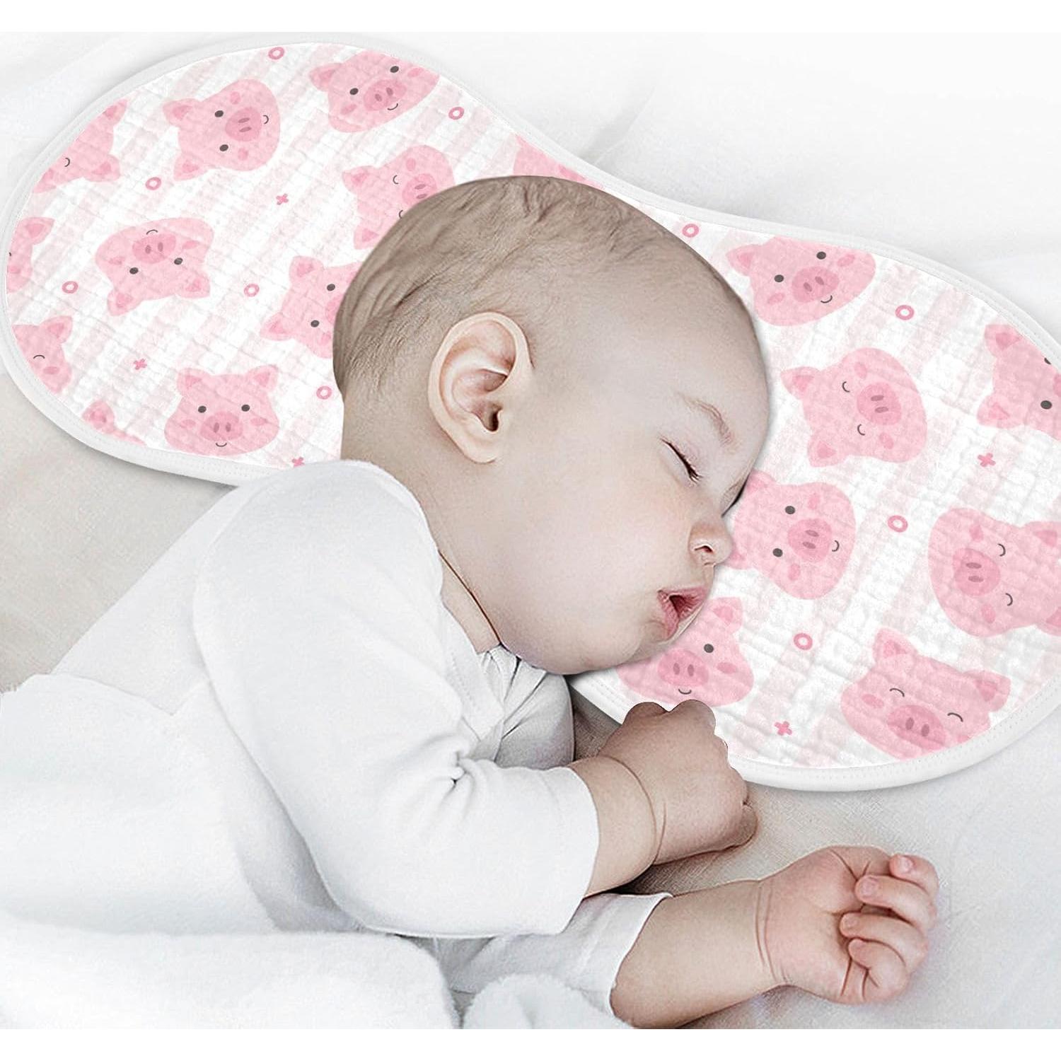 Paños de Eructo KICPOAY Algodón Muselina 56x28 cm Multicolor