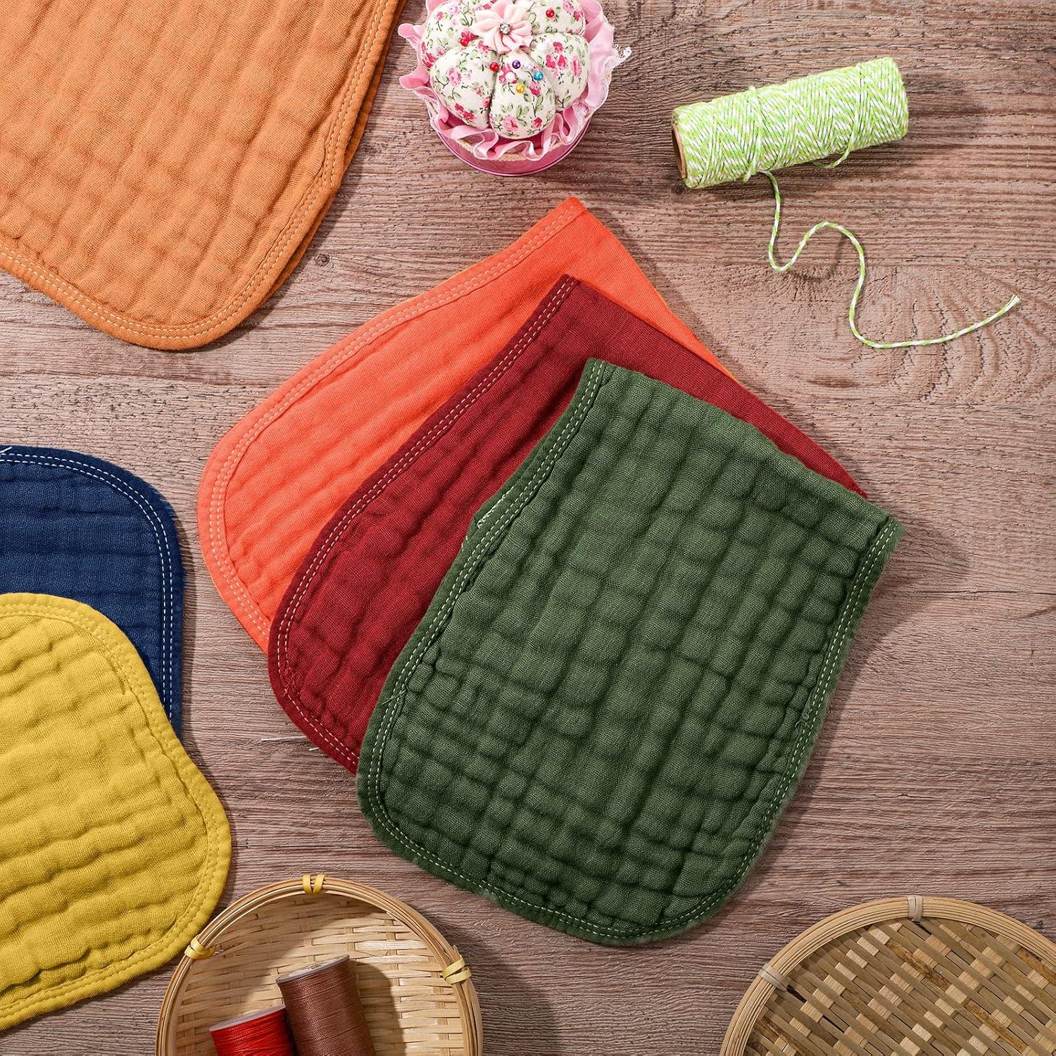 Paquete de 6 Paños de Muselina Frienda 100% Algodón 50.8x22.9cm