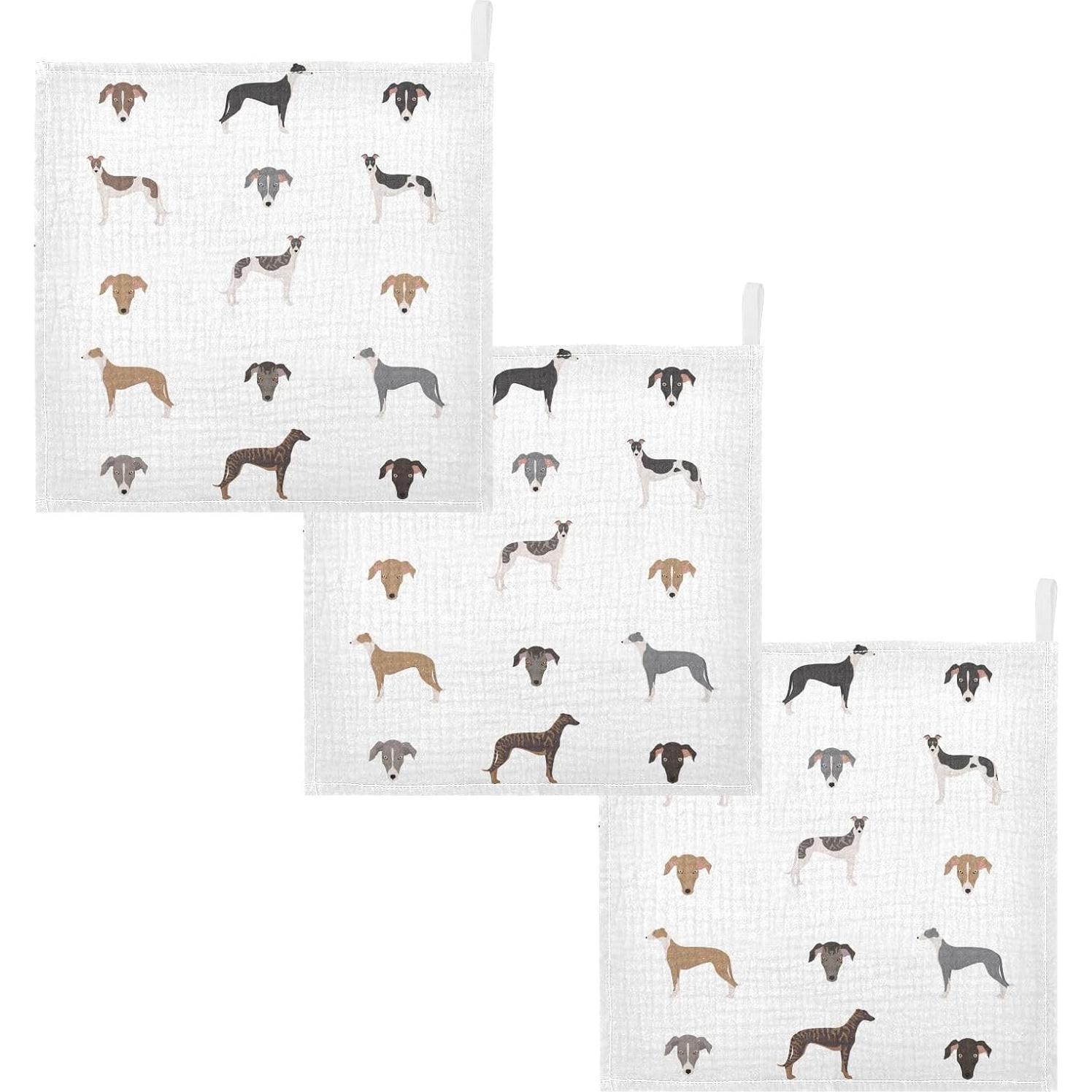 Paños de Muselina para Bebés vvfelixl 30x30 cm 5 Piezas