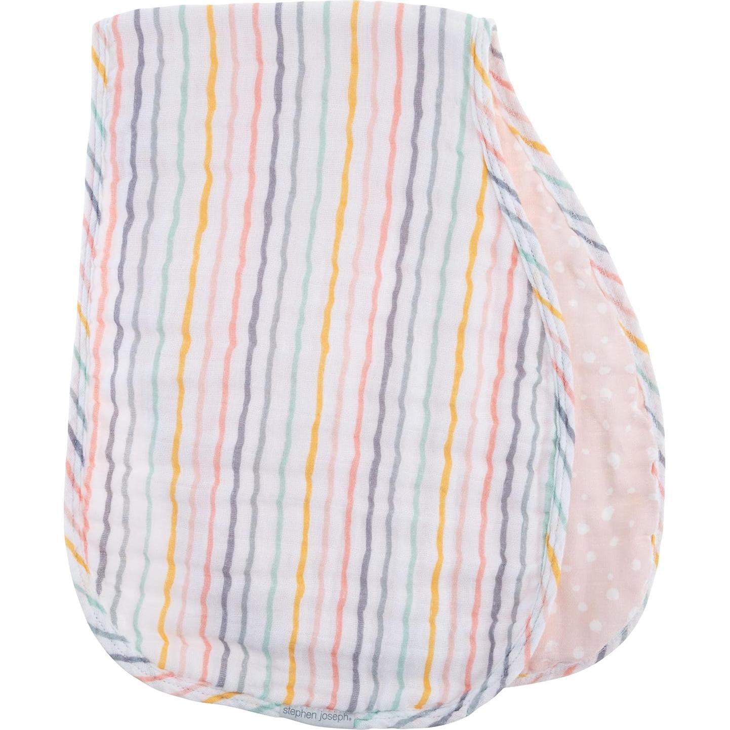 Paquete de 2 Pañales de Muselina Stephen Joseph 100% Algodón