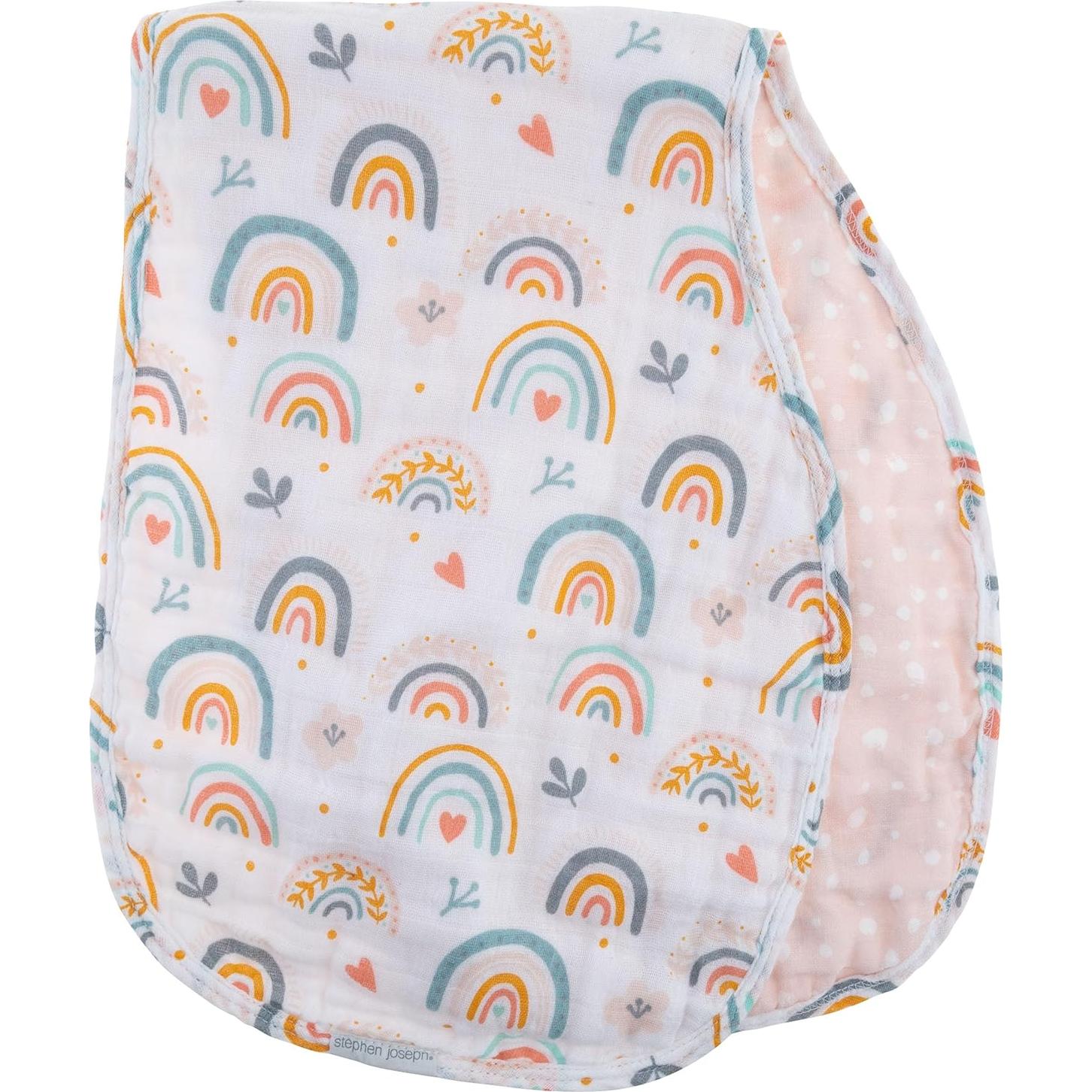 Paquete de 2 Pañales de Muselina Stephen Joseph 100% Algodón