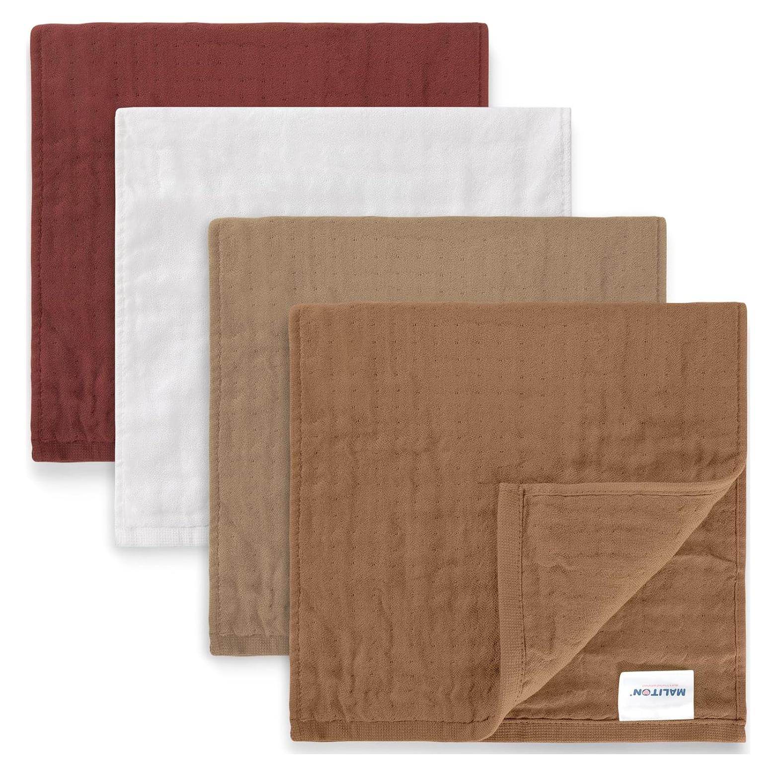 Pañales para Eructar Maliton 100% Algodón 6 Capas 50x25cm