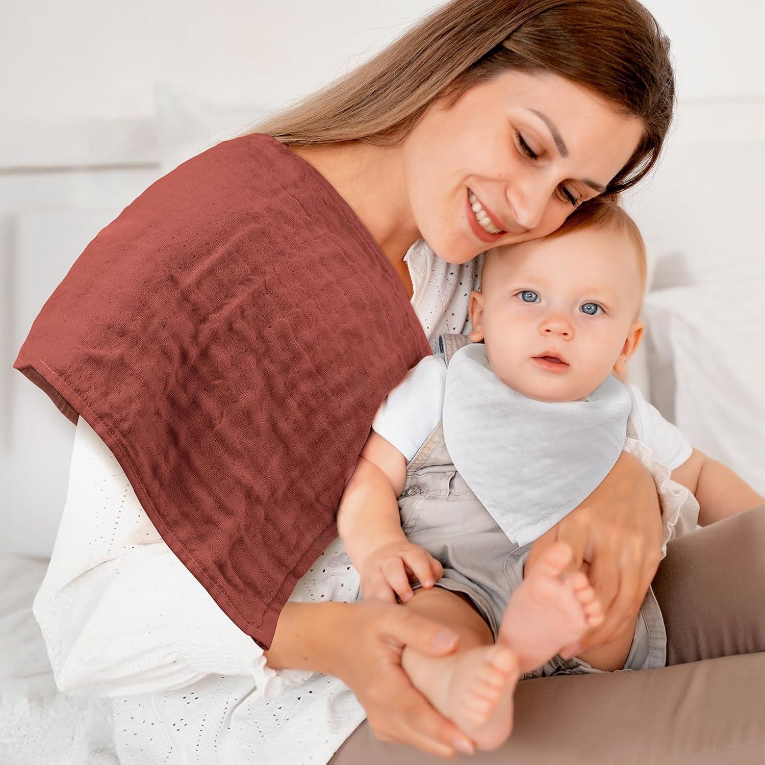 Pañales para Eructar Maliton 100% Algodón 6 Capas 50x25cm