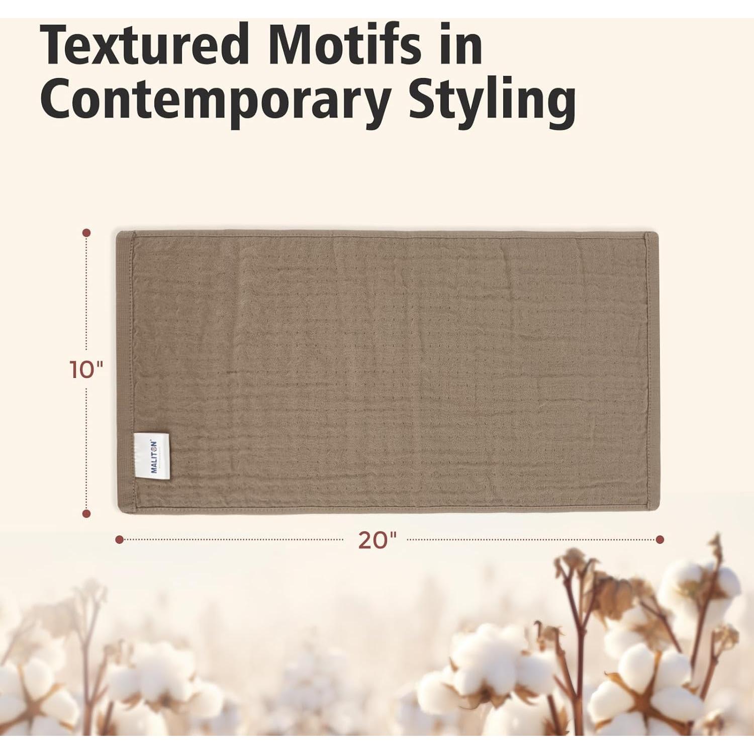 Pañales para Eructar Maliton 100% Algodón 6 Capas 50x25cm