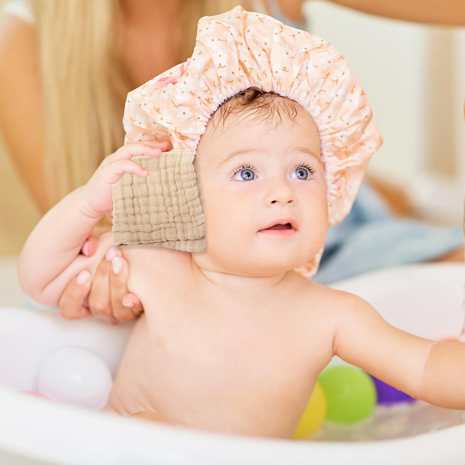 8 Paños de Lavado para Bebés SmoothNovelty 30x30 cm Algodón