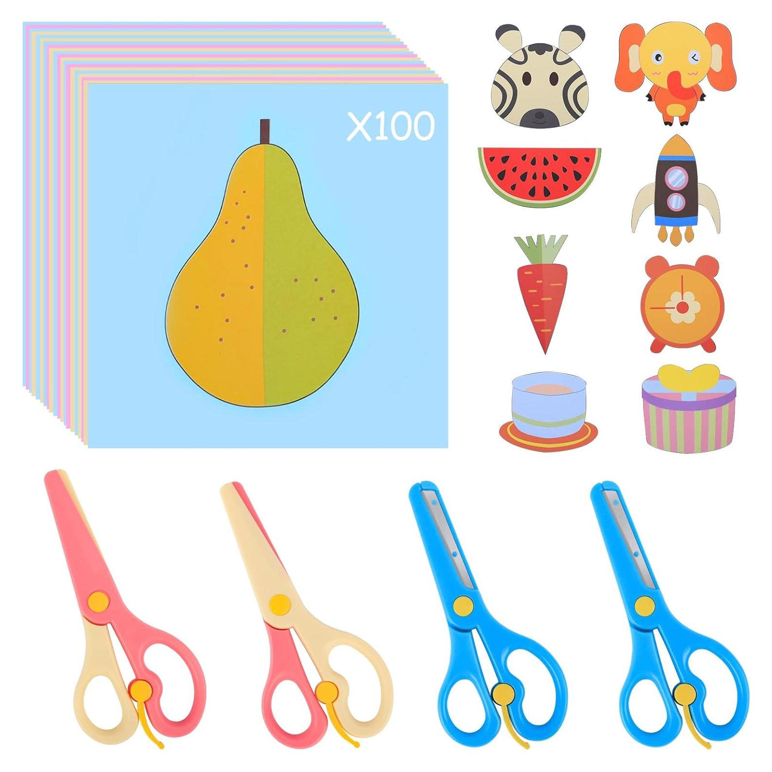 Set de Tijeras de Seguridad UCEC para Niños - 104 Piezas