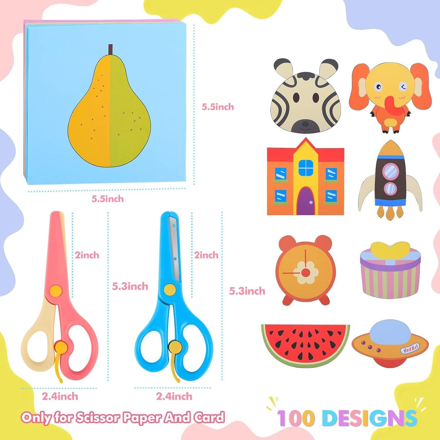 Set de Tijeras de Seguridad UCEC para Niños - 104 Piezas