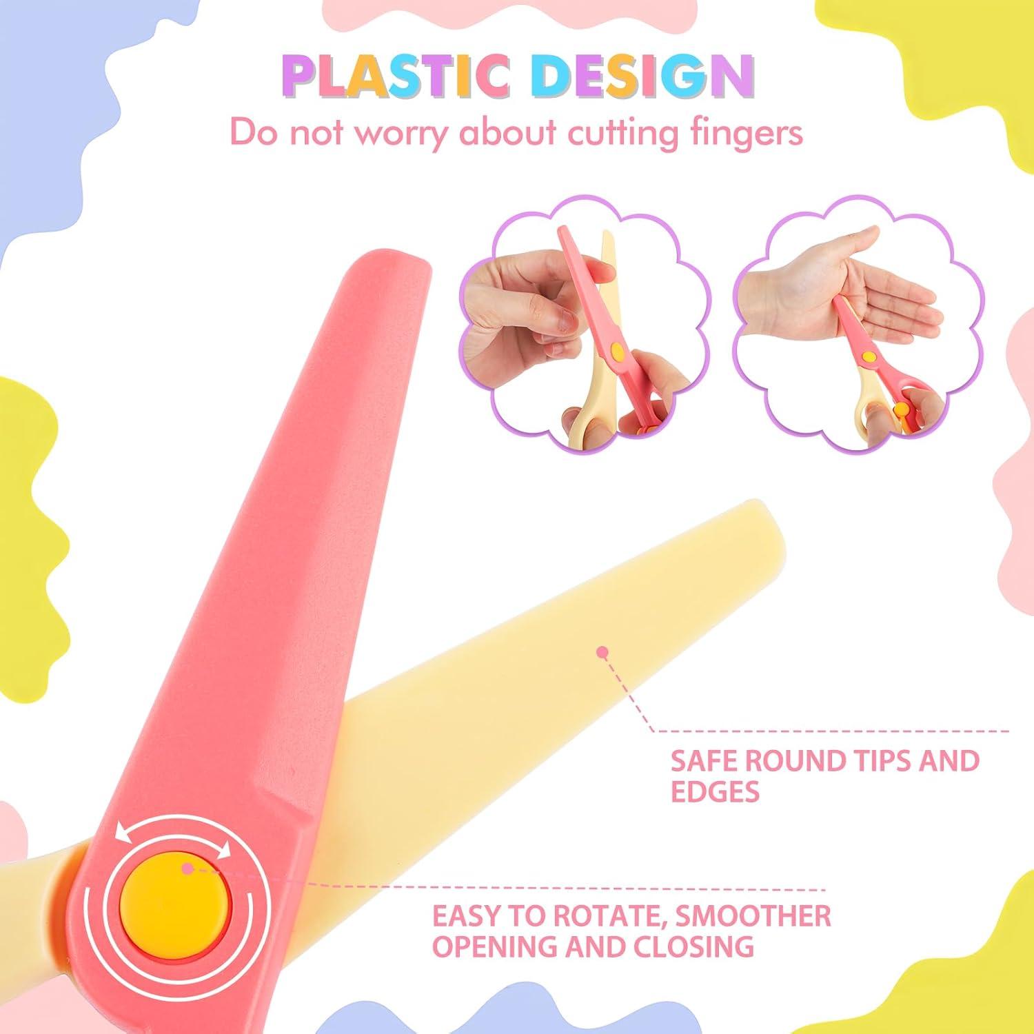 Set de Tijeras de Seguridad UCEC para Niños - 104 Piezas