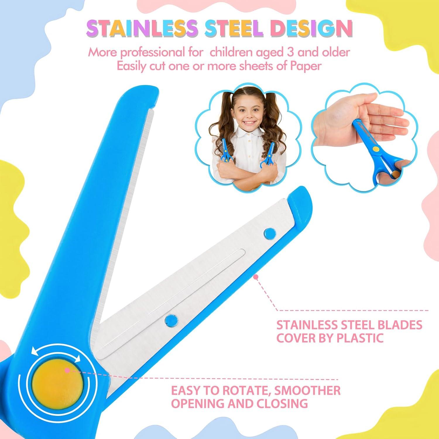 Set de Tijeras de Seguridad UCEC para Niños - 104 Piezas