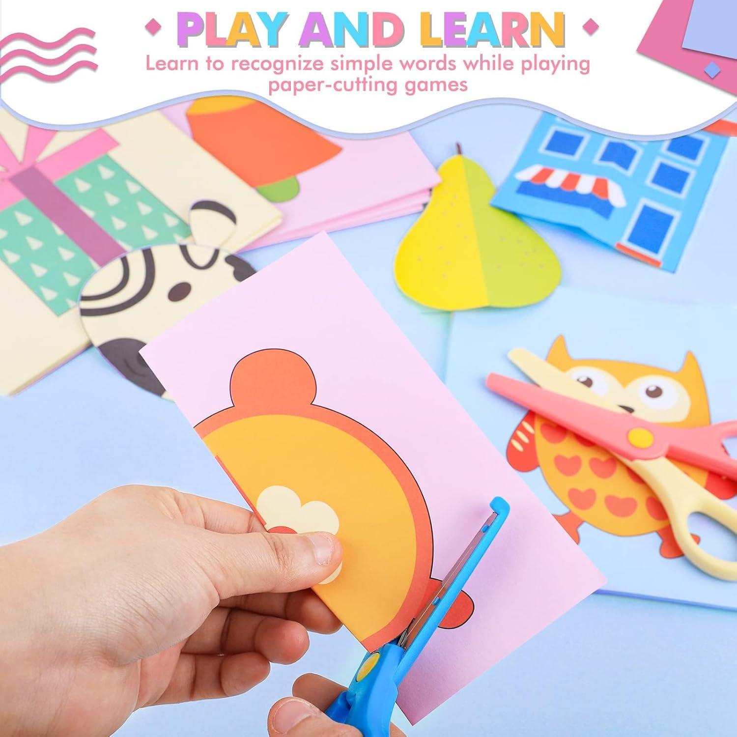 Set de Tijeras de Seguridad UCEC para Niños - 104 Piezas