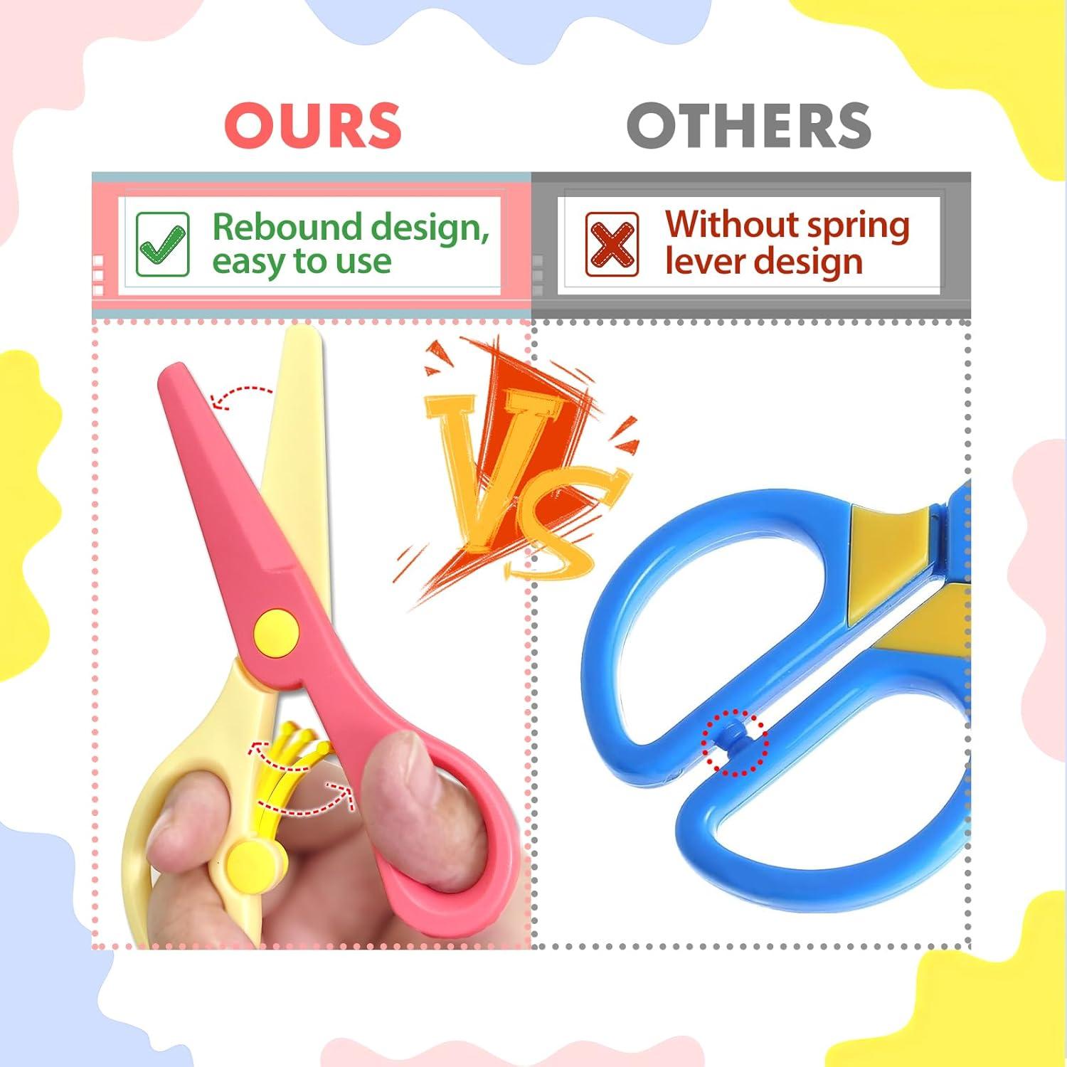 Set de Tijeras de Seguridad UCEC para Niños - 104 Piezas