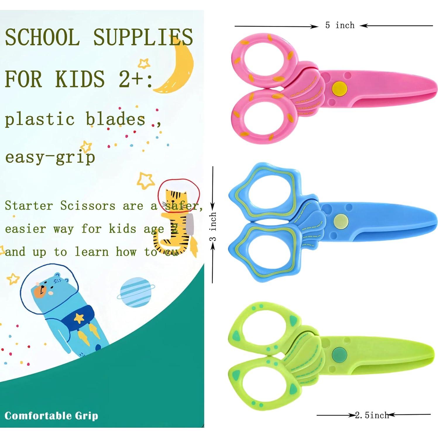 Tijeras de Seguridad para Niños LEVUKIID 5" Punta Redondeada