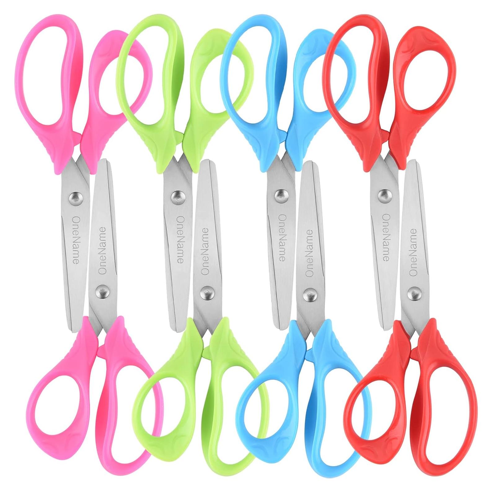 Tijeras de Seguridad para Niños OneName 12.7 cm 8 Piezas