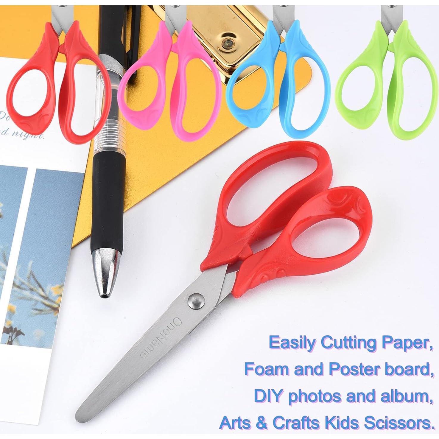 Tijeras de Seguridad para Niños OneName 12.7 cm 8 Piezas