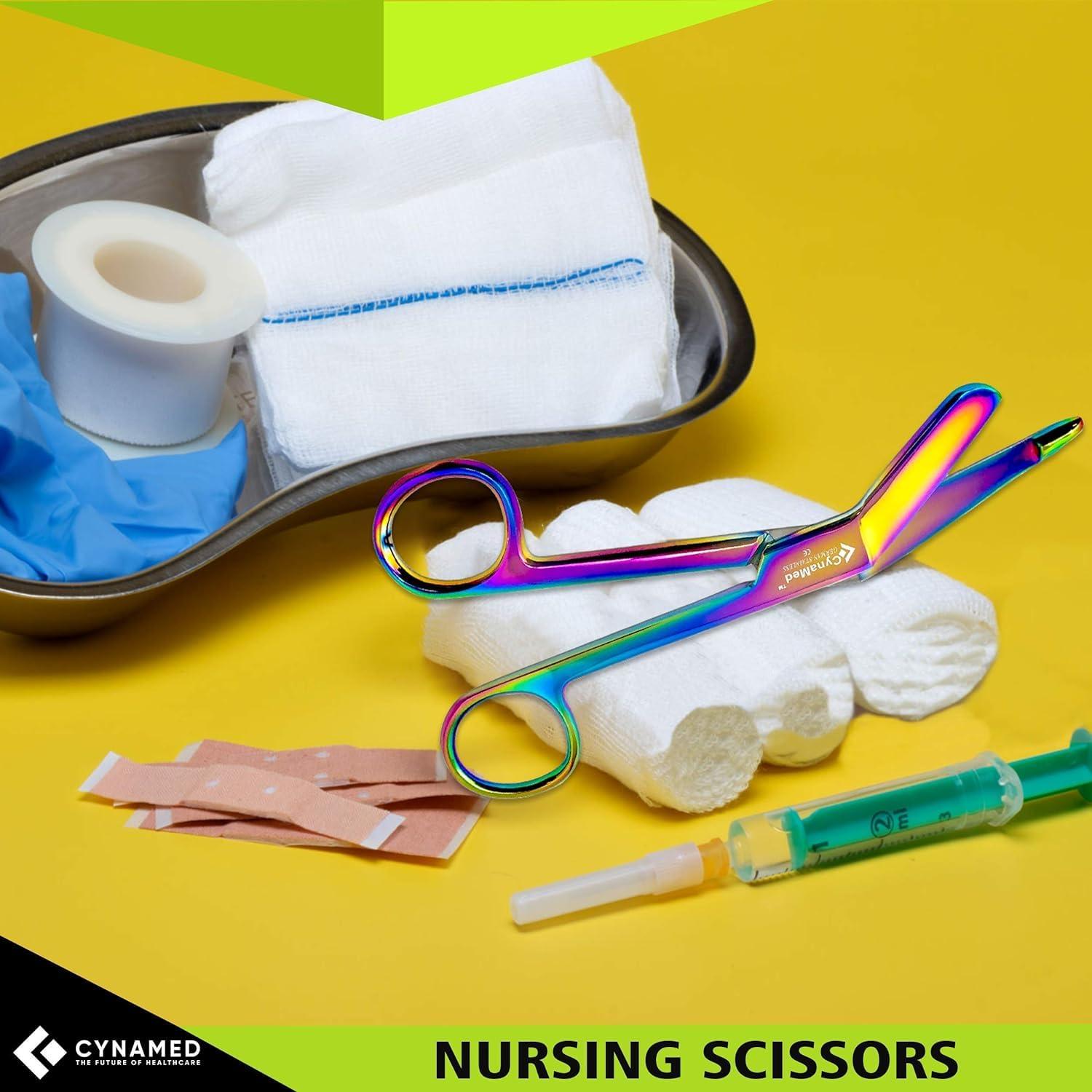 Tijeras de Vendaje Lister Cynamed 11.4 cm Acero Inoxidable