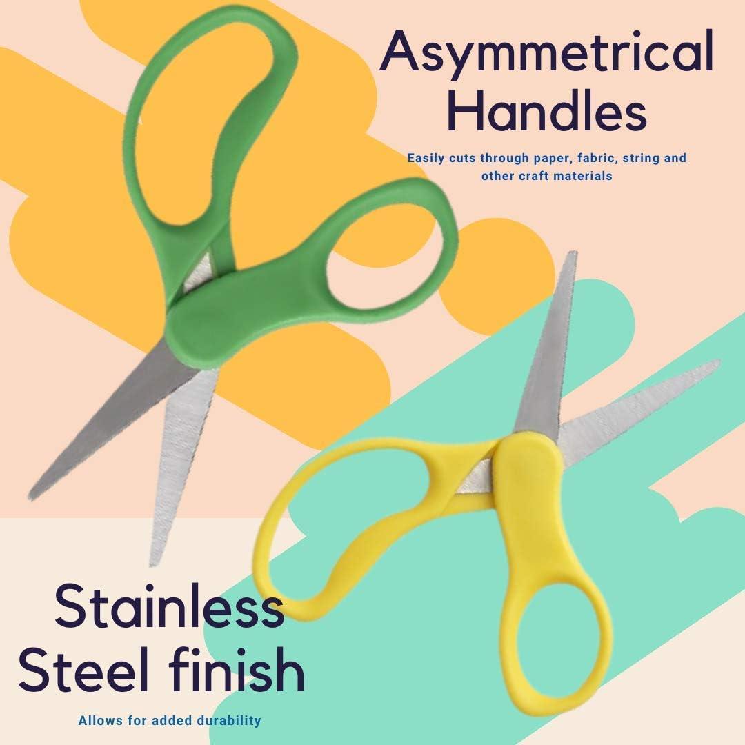 Tijeras de Seguridad para Niños 1EnLaOficina Paquete de 2