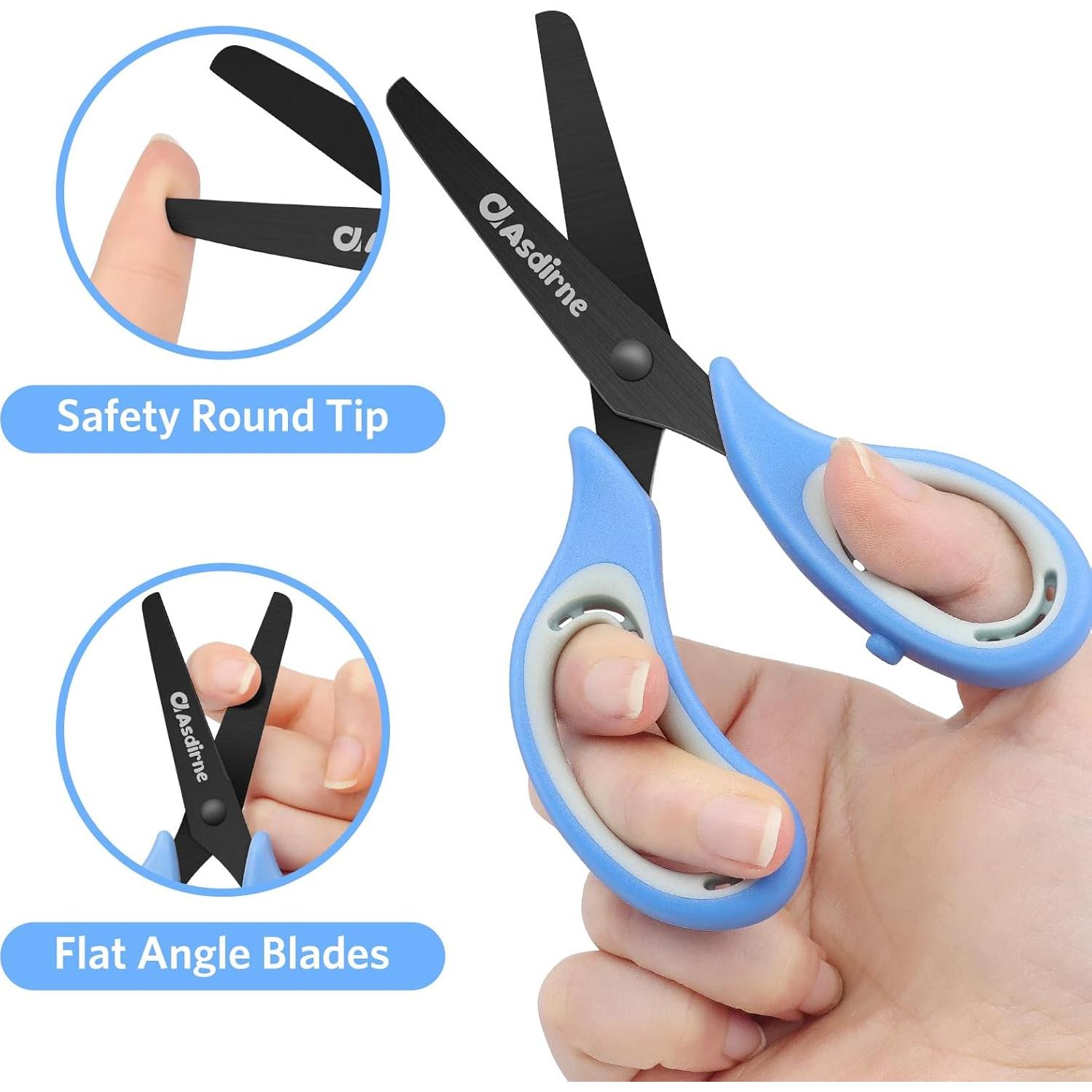 Tijeras de Seguridad para Niños Asdirne 13.5cm Acero Inoxidable