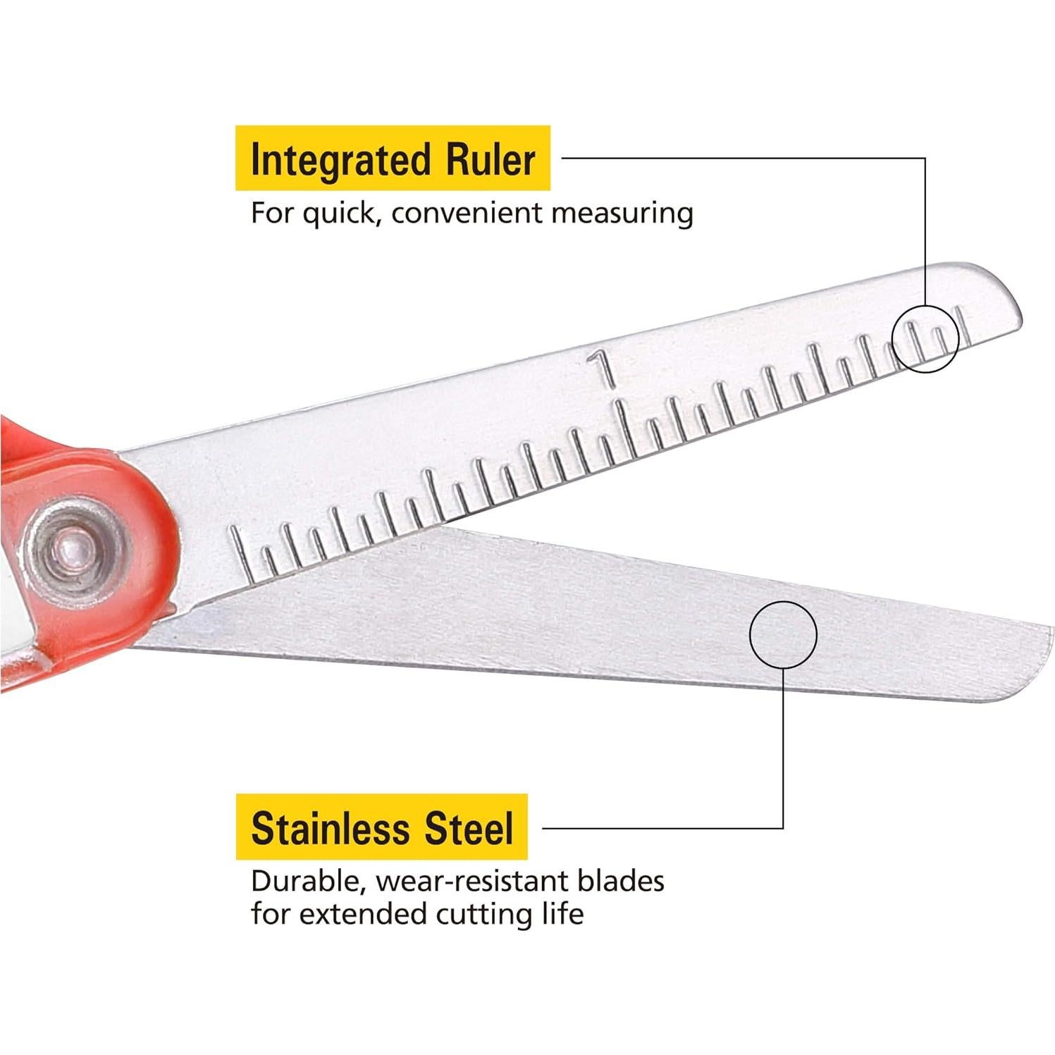 Tijeras para Niños Stanley 13.5 cm Punta Romo Paquete de 2