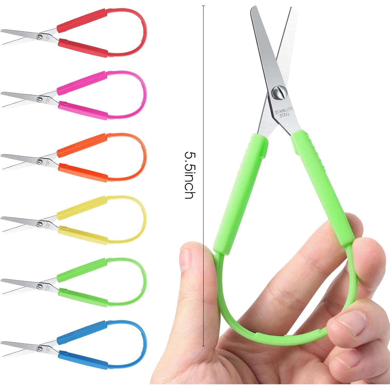 Tijeras de Bucle para Niños Honoson 5.5" (13.97 cm) 10 Piezas