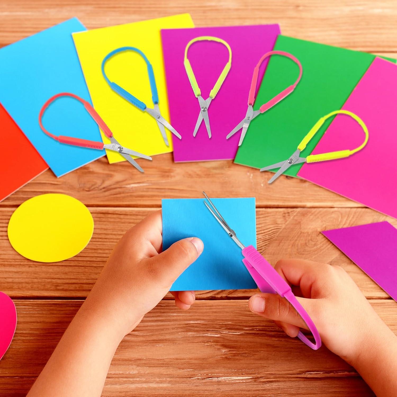 Tijeras de Bucle para Niños Honoson 5.5" (13.97 cm) 10 Piezas